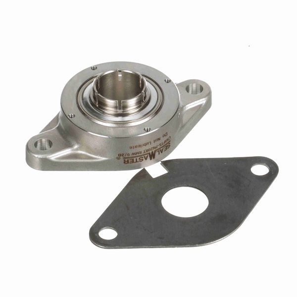 Mounted Stainless Steel Two Bolt Flange Ball Bearing, CRBFTS-PN20RT RMW